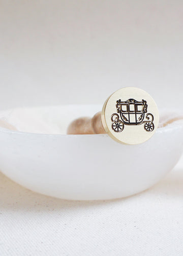 Carriage wax stamp