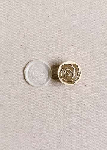 Rose wax stamp (Oops)