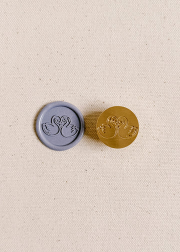 Swan wax stamp (Oops)