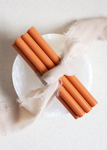 Terracotta sealing wax sticks