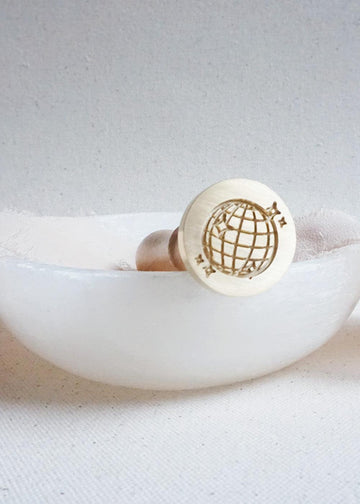 Disco Ball wax stamp
