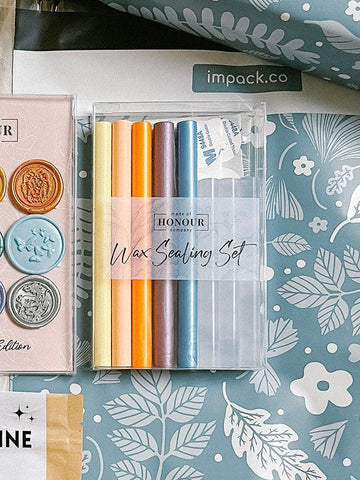 June wax seal set - only one left! - Made of Honour Co.