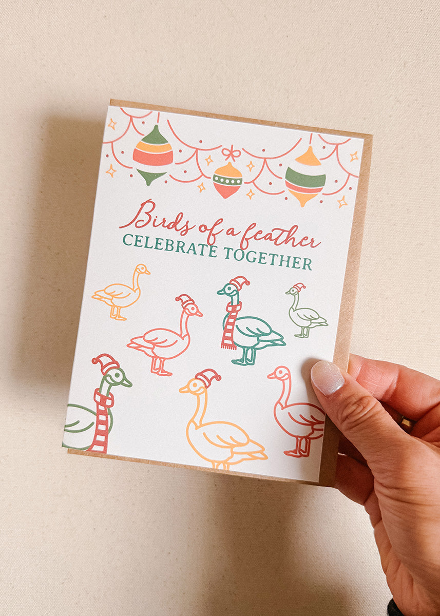 Bird of a Feather card
