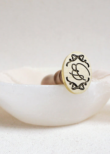 Bow Frame wax stamp (semi-custom)