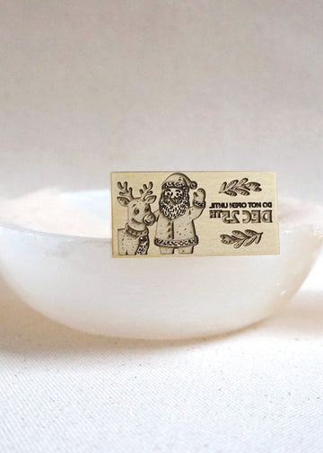 Dec 25th wax stamp