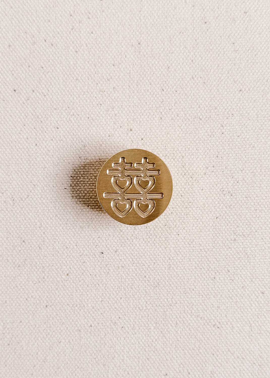 Double happiness wax stamp (Oops)