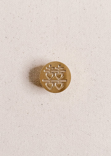 Double happiness wax stamp (Oops)
