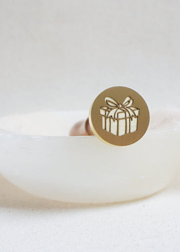 Gift wax stamp
