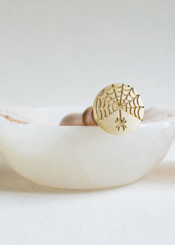 Hanging Spider wax stamp
