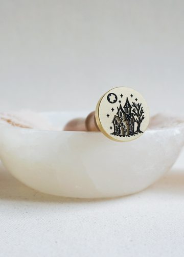 Haunted House wax stamp