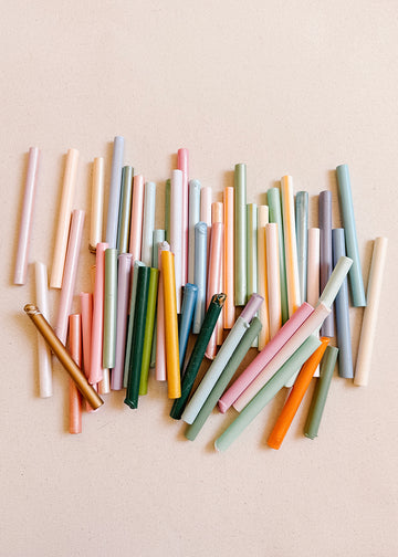 Mystery sealing wax sticks (Oops)