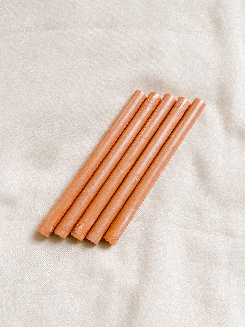 Metallic Peach sealing wax sticks