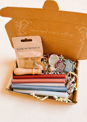 Carousel wax seal box