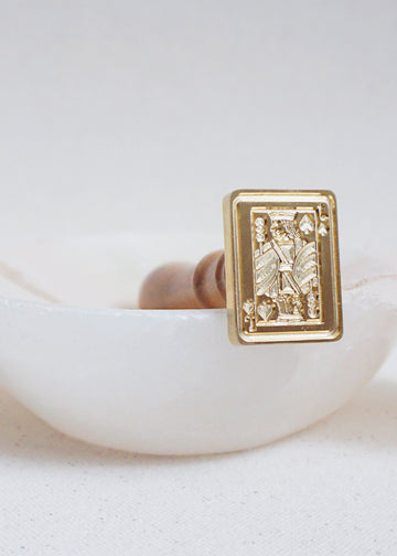 Jack of Spades wax stamp