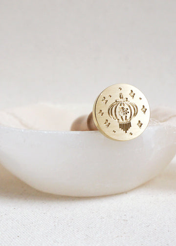 Lantern wax stamp
