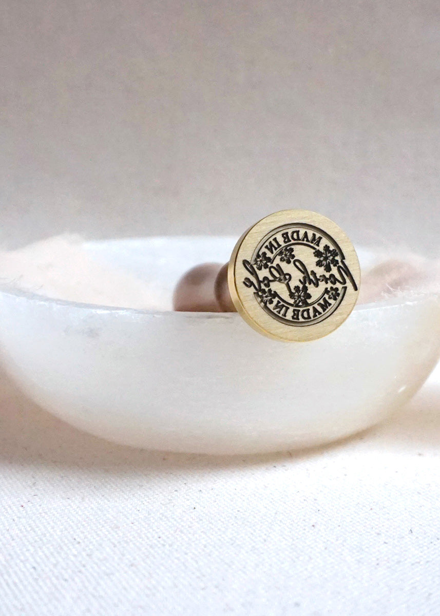 North Pole wax stamp