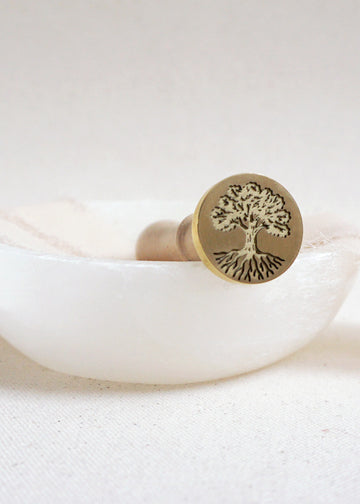 Oak Tree wax stamp
