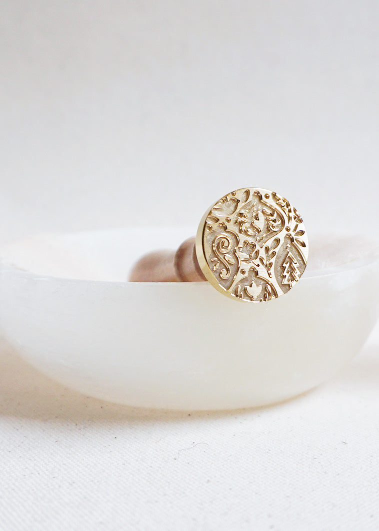 Ornaments wax stamp