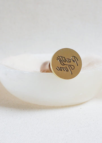Party Time wax stamp