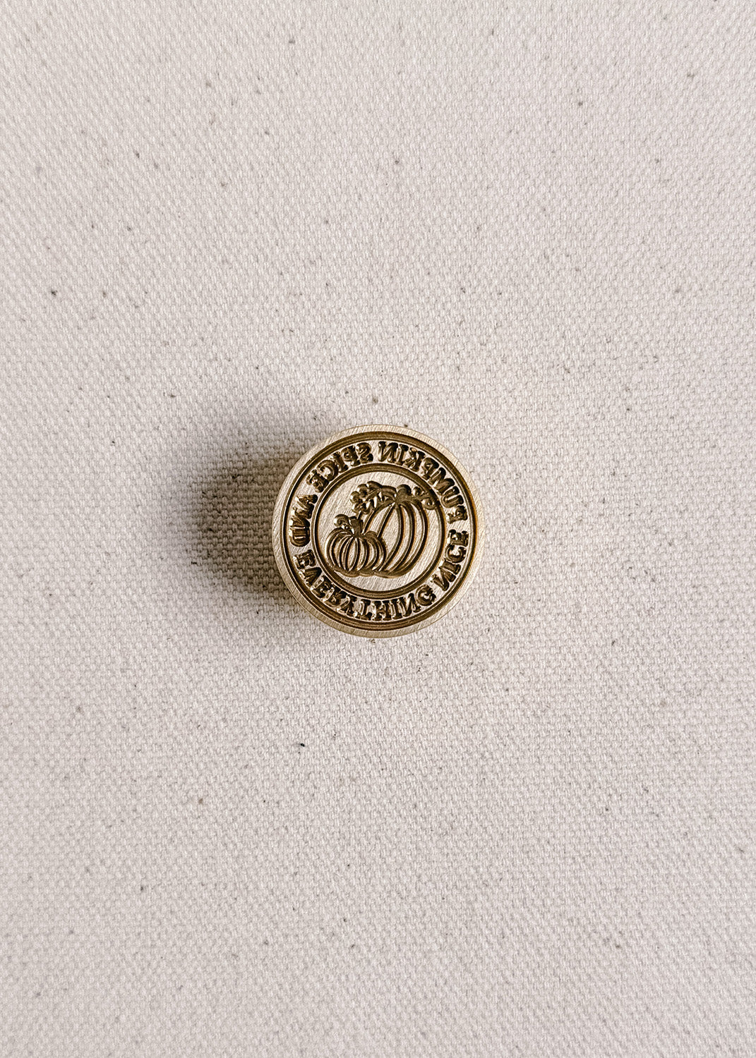 Pumpkin wax stamp (Last one)