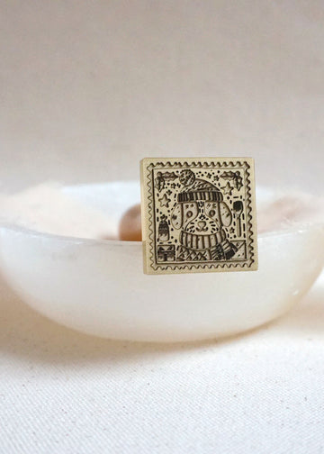 Pup Postage wax stamp