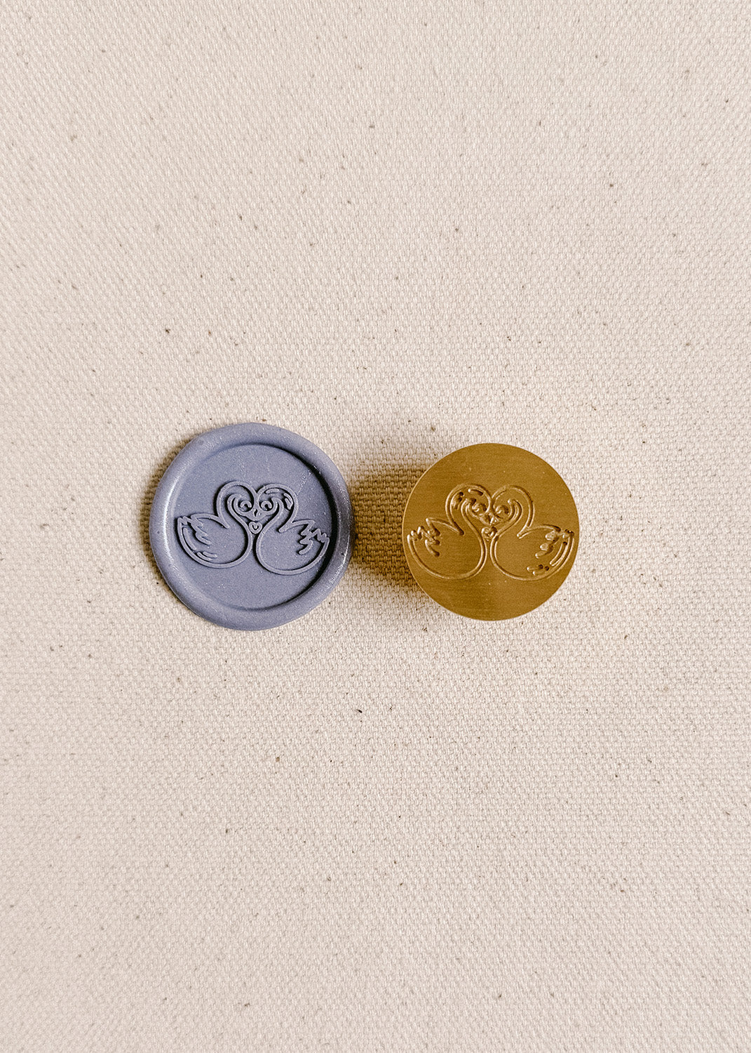 Swan wax stamp (Oops)
