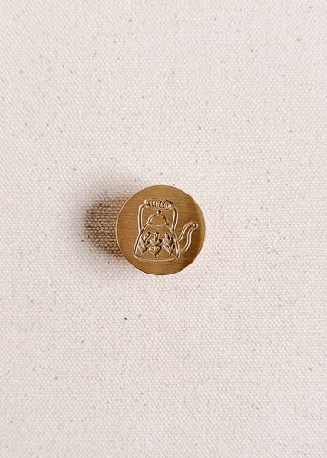 Teapot wax stamp (Oops)