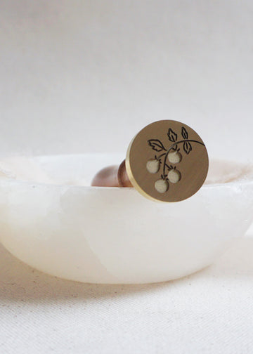 Tomato Vine wax stamp