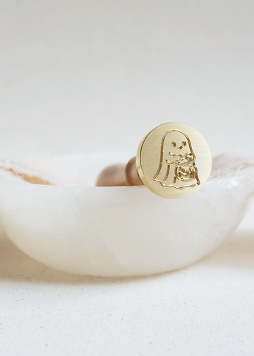 Trick-or-Treater wax stamp
