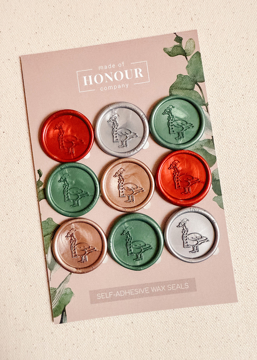 Xmas geese - Set of 9