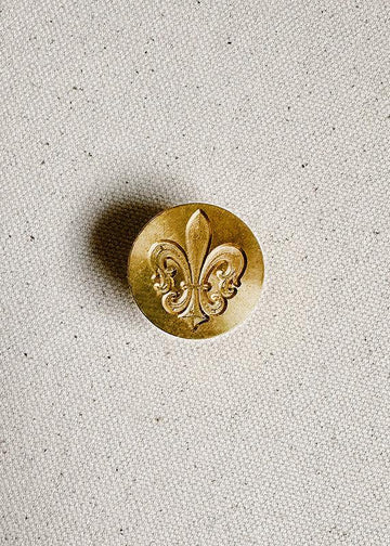 Fleur-de-lis wax stamp - Last one!