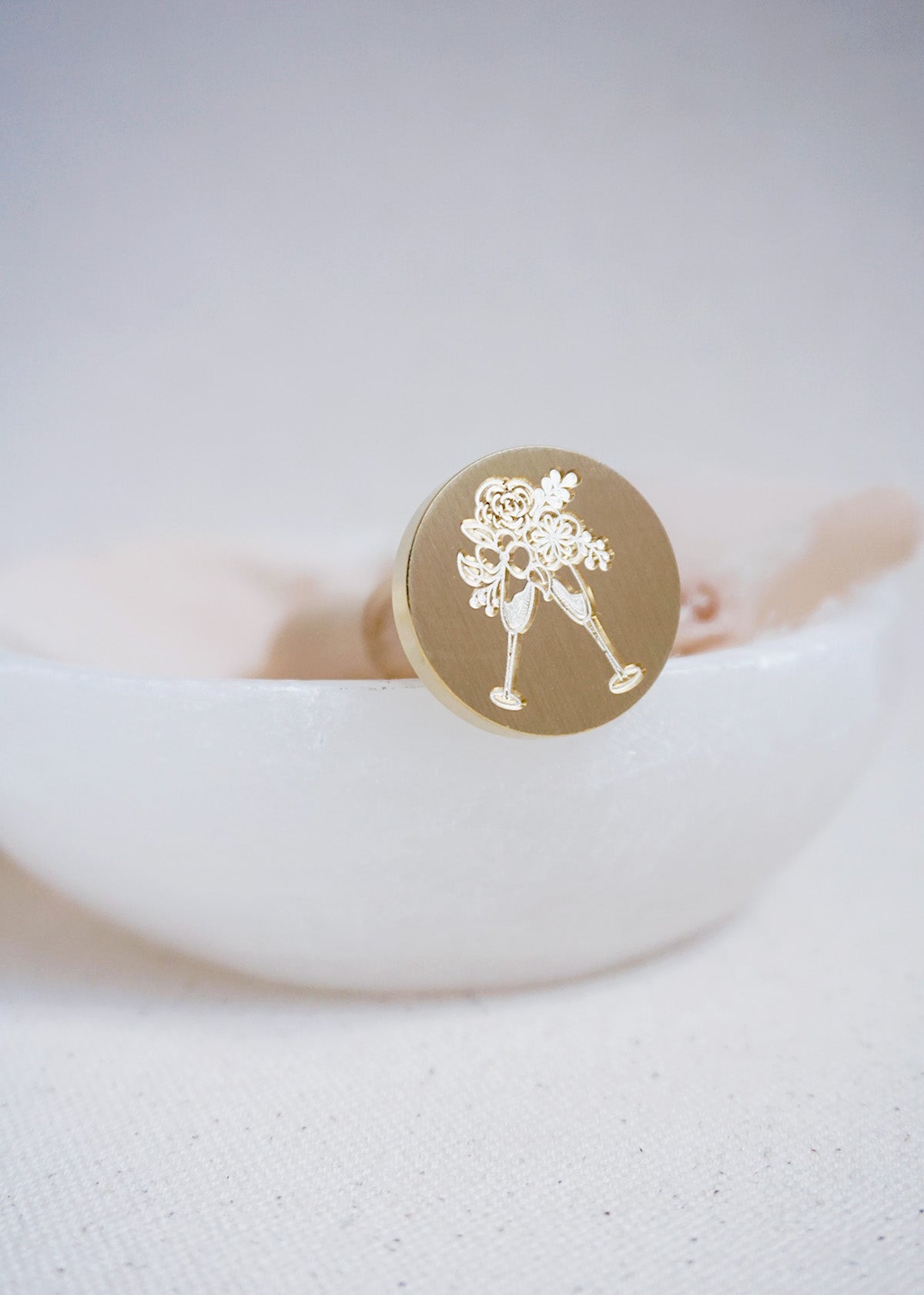 Floral Flutes wax stamp