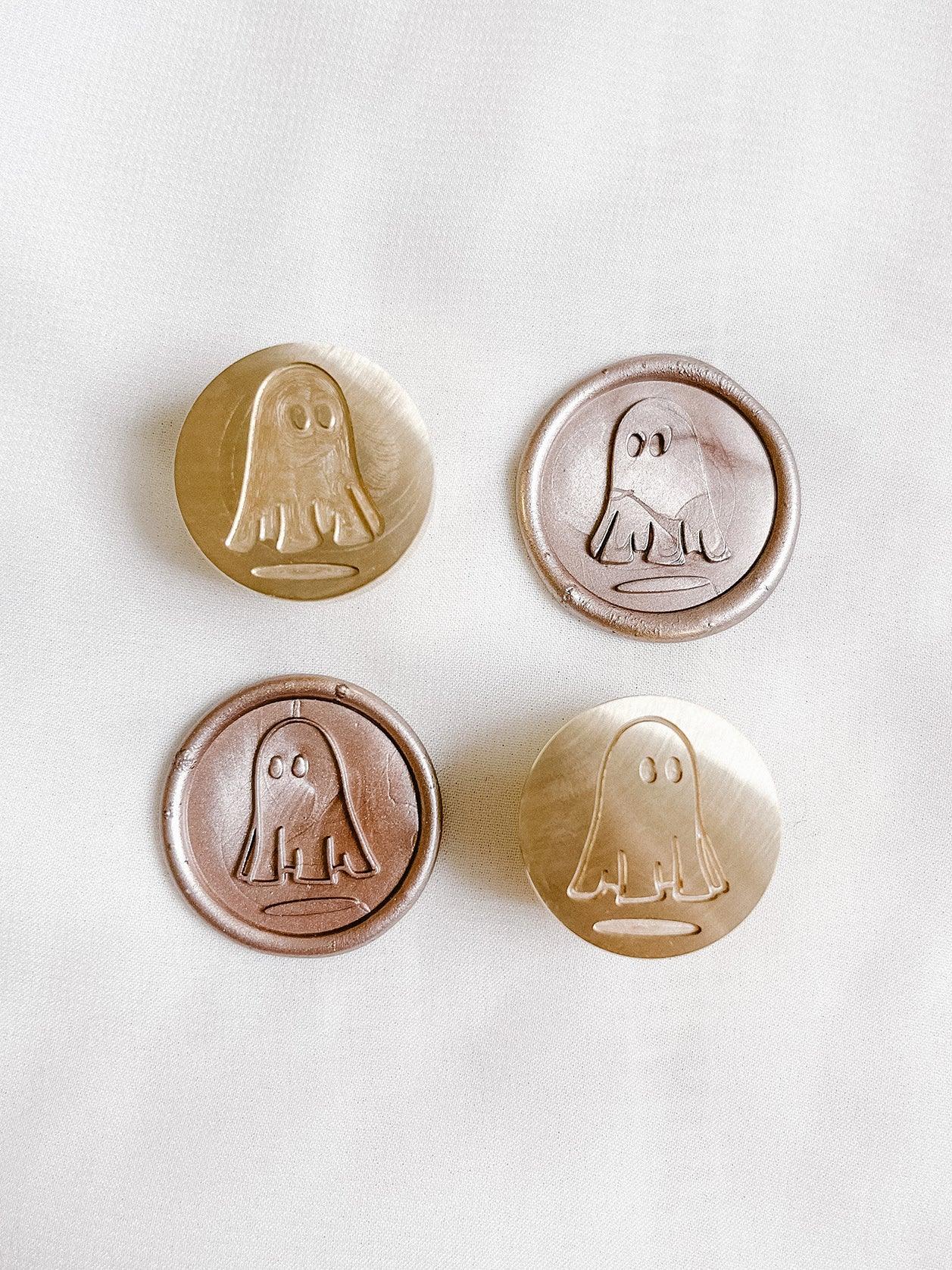 Ghostie wax stamp - Made of Honour Co.