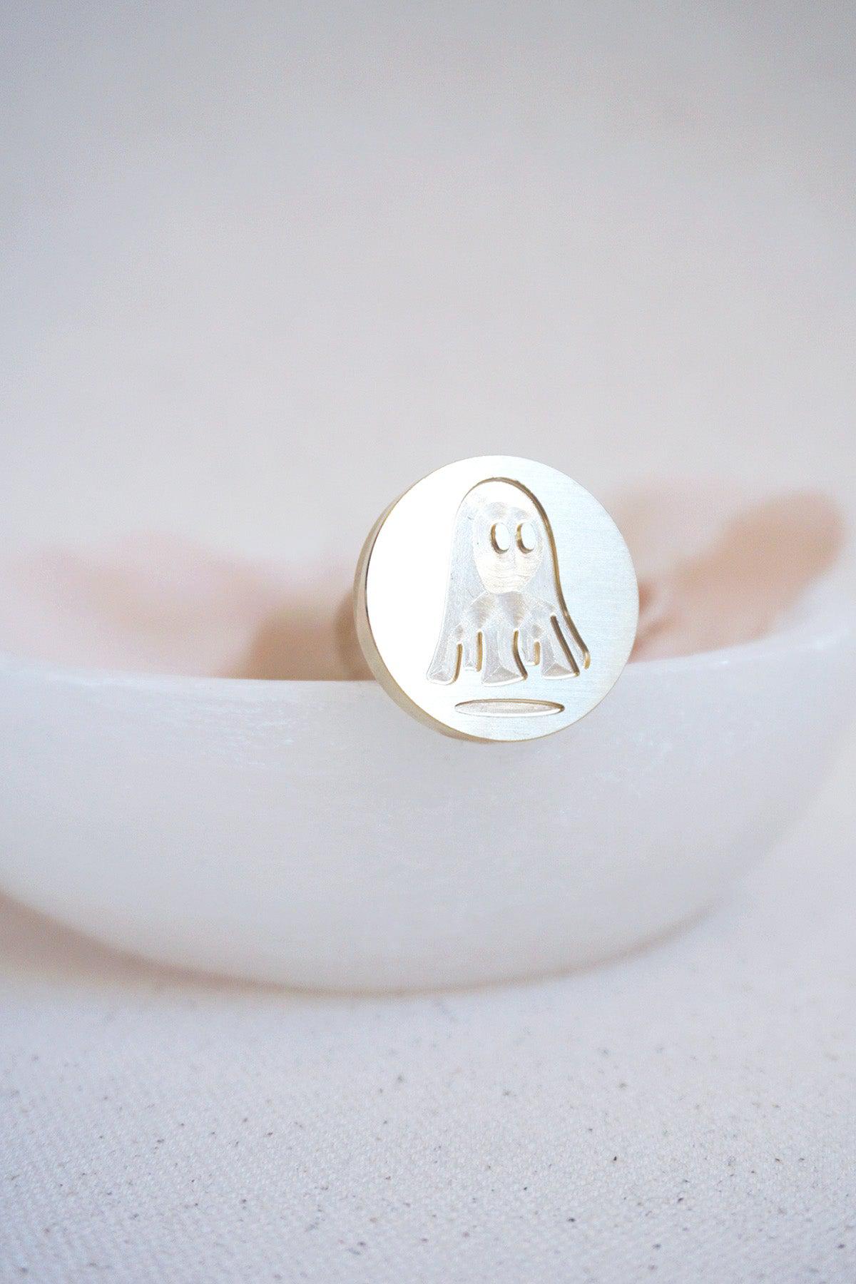 Ghostie wax stamp