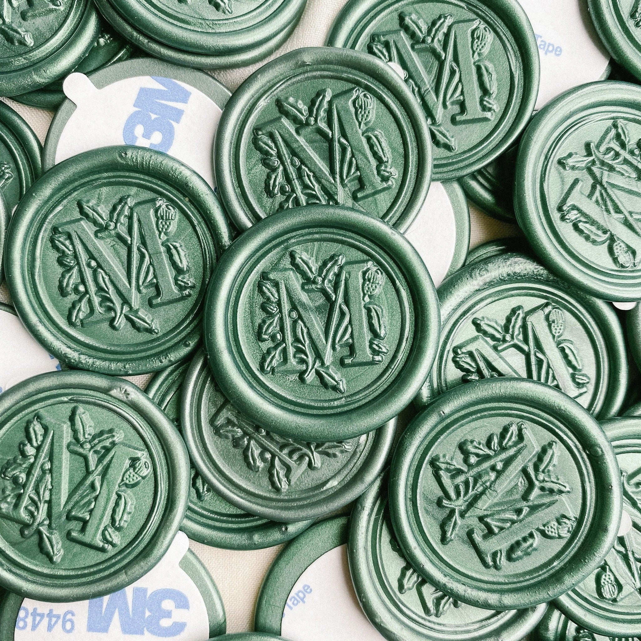 Letter wax seals - Set of 9 - Made of Honour Co.