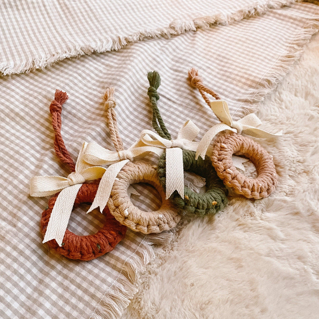 Macrame Wreath Ornament - Made of Honour Co.