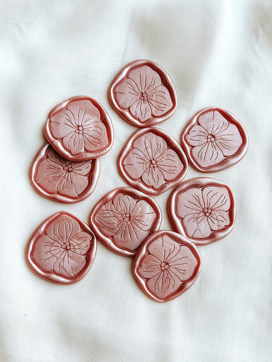 Petal wax seals - Set of 9 - Made of Honour Co.