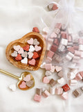 Recycled wax beads - Heart - Made of Honour Co.