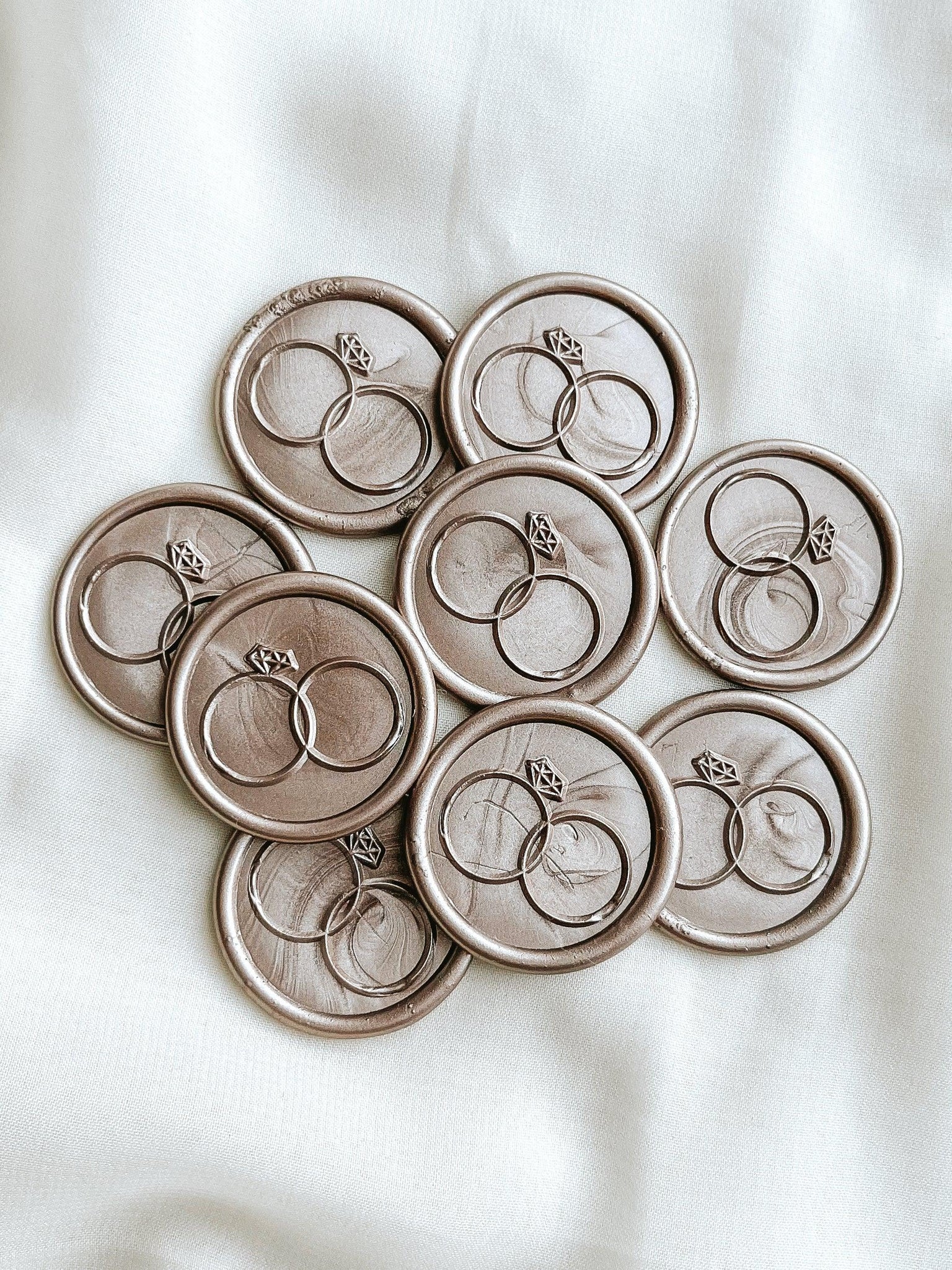 Ring wax seals - Set of 9 - Made of Honour Co.