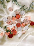 Rose wax seals - Set of 9 - Made of Honour Co.