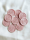 Rose wax seals - Set of 9 - Made of Honour Co.