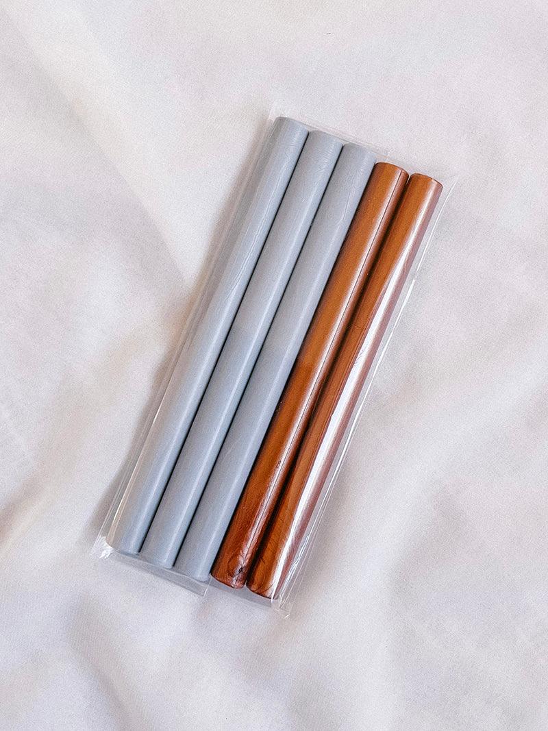 Sealing wax sticks - Pale blue/Copper - Made of Honour Co.