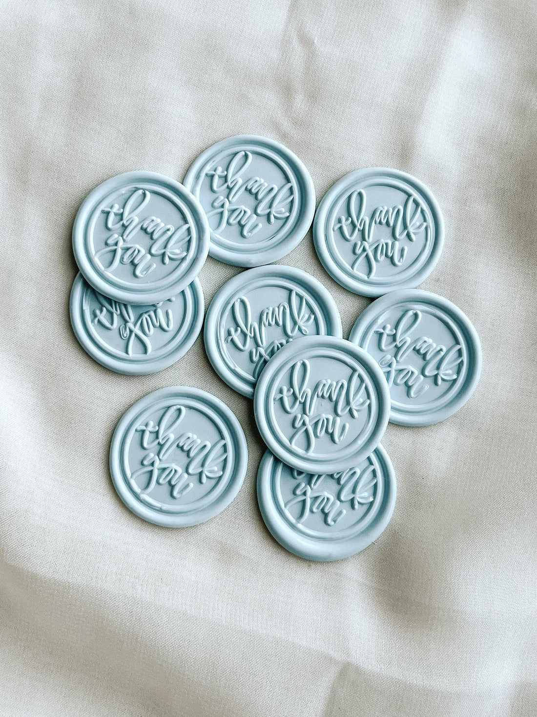 Thank You wax seal - Set of 9 - Made of Honour Co.