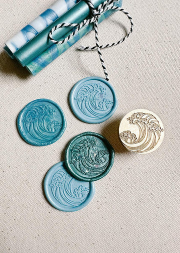 Wave wax stamp (Limited Edition)