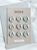 Bunny wax seals - Set of 9 - Made of Honour Co.