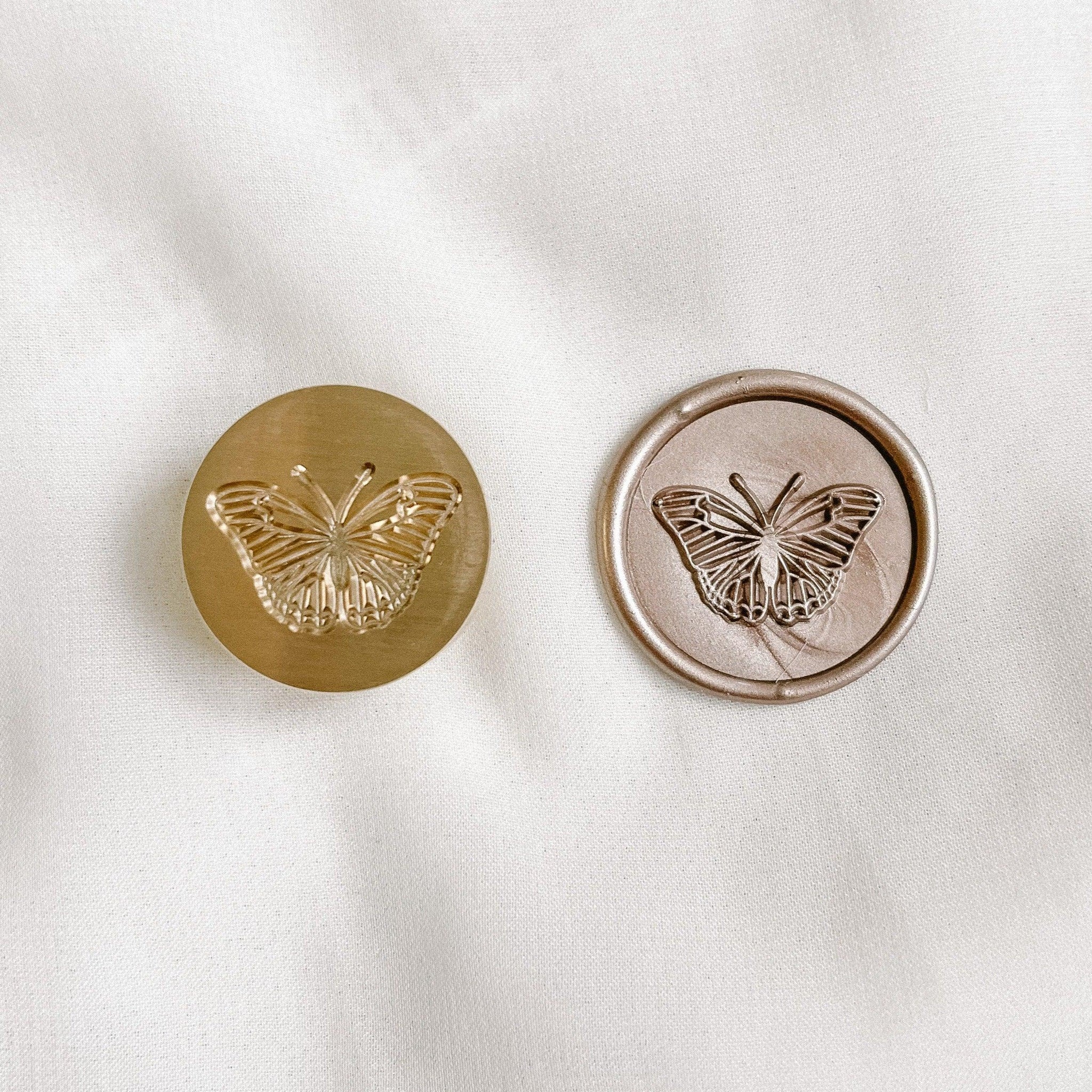 Butterfly wax stamp - Made of Honour Co.