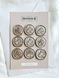 Castle wax seals - Set of 9 - Made of Honour Co.