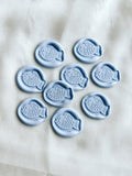 Fish wax seals - Set of 9 - Made of Honour Co.
