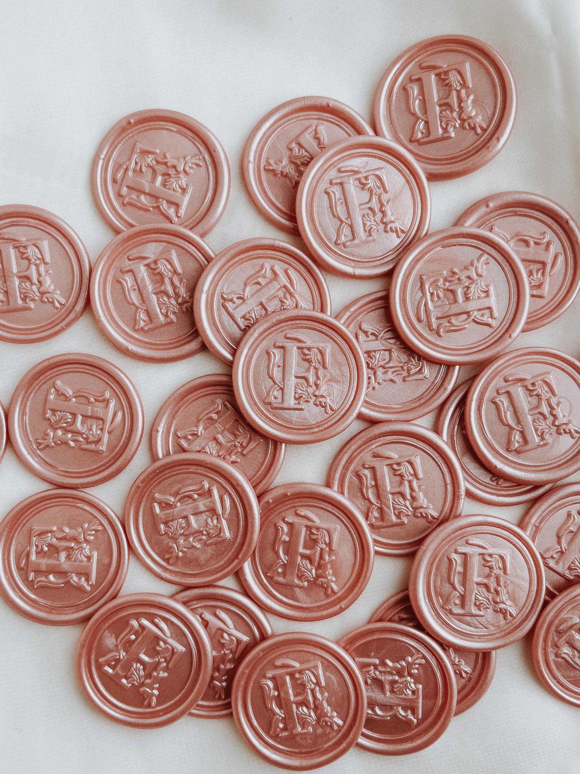 Letter wax seals - Set of 9 - Made of Honour Co.
