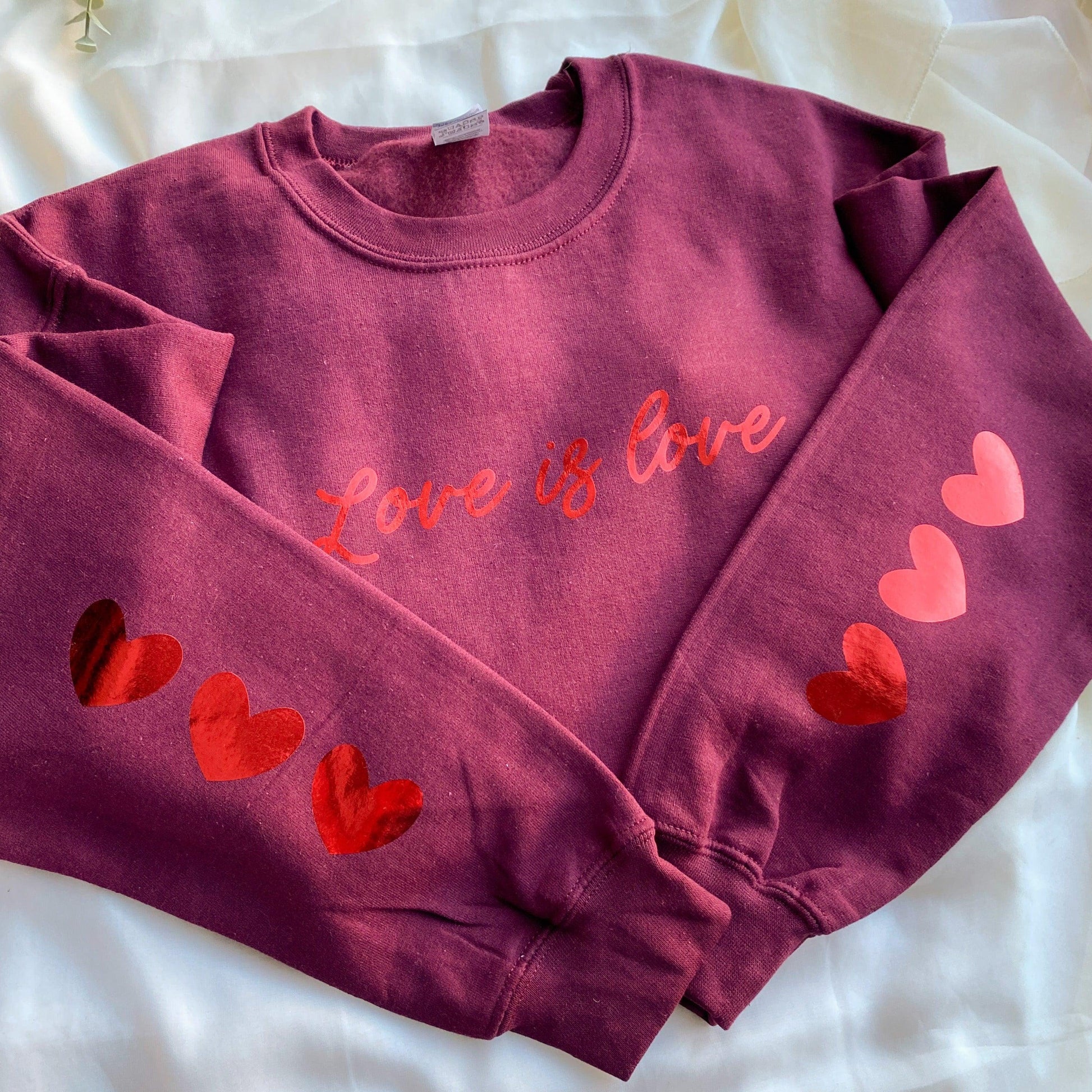 Love is Love crewneck (Limited Edition) - Made of Honour Co.